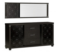 Прямоугольное настенное зеркало в гостиную Мира MIRA-10 венге Прямоугольное настенное зеркало в гостиную Мира MIRA-10 венге