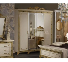 Четырехстворчатый шкаф для одежды Катя (беж) Четырехстворчатый шкаф для одежды Катя (беж)