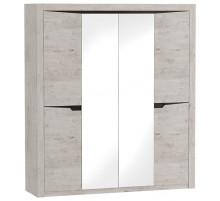 Шкаф для одежды четырехдверный Соренто  Шкаф для одежды четырехдверный Соренто