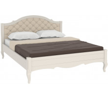 Двуспальная кровать Авиньон MUR-111-01/1 с каретной стяжкой Двуспальная кровать Авиньон MUR-111-01/1 с каретной стяжкой