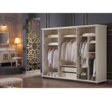 Шкаф платяной 6-ти дверный Мистраль (Mistral) MIST-34