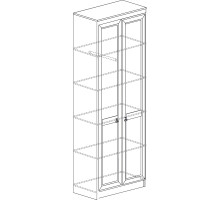 Двустворчатый шкаф для одежды Инна 615 светлый Двустворчатый шкаф для одежды Инна 615 светлый